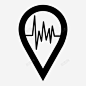 医院心脏心律图标 免费下载 页面网页 平面电商 创意素材