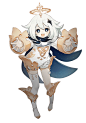 来自Genshin Impact的Paimon Art