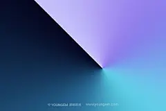 10款时尚极简未来炫彩径向渐变抽象海报背景纹理高清图片设计素材下载_颜格视觉