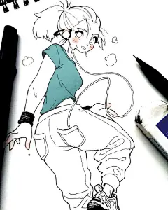 活力四射的插画人物

作者：dayo3 ​​​​