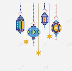 手绘卡通民族风灯笼 元素 免抠png 设计图片 免费下载 页面网页 平面电商 创意素材