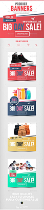 Product Retail Banners Template #design Download: http://graphicriver.net/item/product-retail-banners/12279486?ref=ksioks