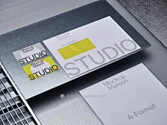 8款高级工业风名片信封信纸笔记本包装盒海报VI设计展示PS贴图样机模板 Maison Mockup – Metal Collection Vol 2插图2
