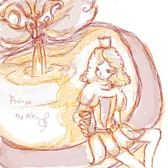 鸭丫  的插画 葡萄酒喷泉