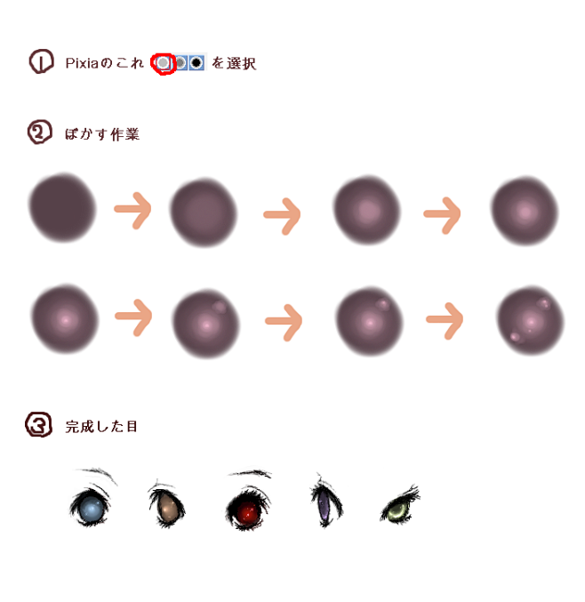 基础五官画法9