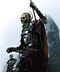 Skullman, Damian Audino : Just marchin' around on an overcast day i guess. Life's pretty simple when you're already dead.