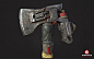 Melee Axe Weapon, manoj gusain : Hello...  :-)
This is my latest real-time Melee Axe Weapon concept by Kirill Barybin ,
 Study in Substance Painter.