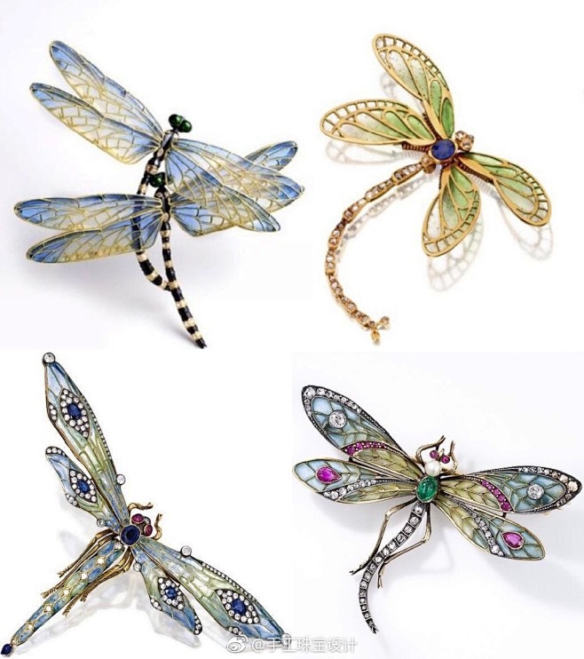 【蜻蜓古董珠宝合集】
蜻蜓是维多利亚到新...