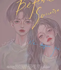 高甜情人节手绘插画壁纸头像—gua老师—微博