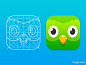 New Duolingo App Icon - 图翼网(TUYIYI.COM) - 优秀APP设计师联盟