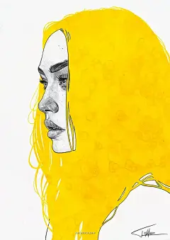 Tomasz Mro 水彩青春人像插画欣赏