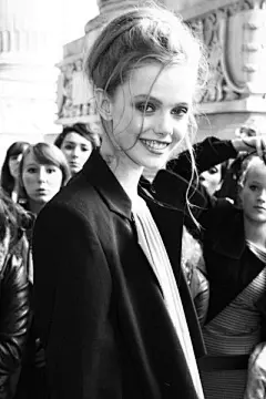 欧美女星 模特 弗丽达·古斯塔夫松 (Frida Gustavsson) 她来自瑞典，这种脸型在纵横之间的差异马上会让人感觉一种非常北欧的古典美，那种美带给我们的是宛如斯堪的纳维亚这片英雄，荣誉，超凡的土地自身一般的静穆和高贵，这种春之女神--高贵的气质让Frida Gustavsson跻身“2010海报10大超模新人”之列