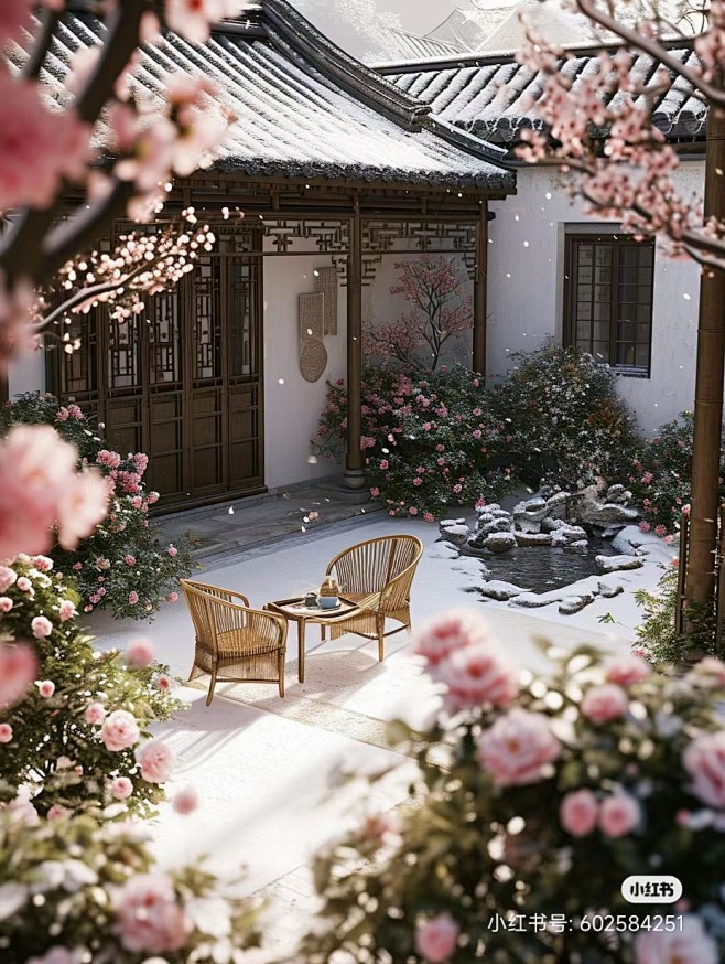 中式庭院 小院