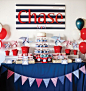 Nautical First Birthday {Pinwheels & Whales} | Parties!