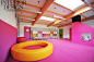 缤纷色彩：波兰幼儿园Yellow Elephant_美国室内设计中文网