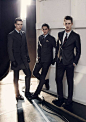 【Alexandre Cunha, Marlon Teixeira & Nils Butler】 EMPORIO ARMANI  FALLWINTER 2013 CAMPAIGN