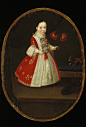 是谁说小孩不贴美人痣的… 而且还有耳环Cervantes. 1735.#古典油画#
