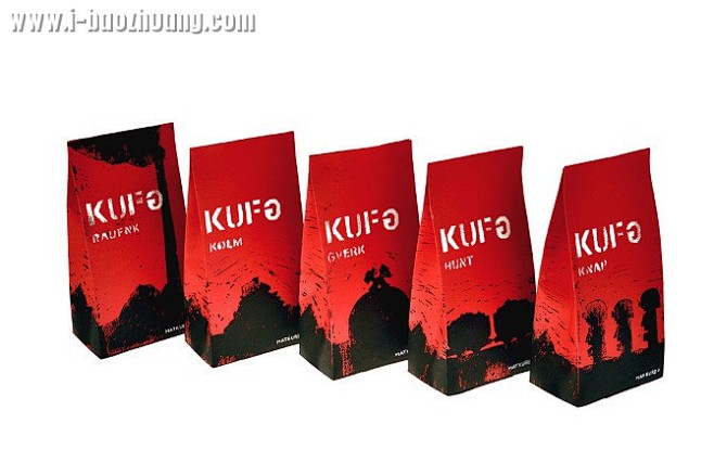 KUFə咖啡袋包装设计