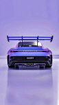 Porsche 911 cotton candy