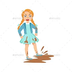 女孩做在泥潭少年欺负——插画图形Girl Doing Splash In Mud Puddle Teenage Bully - Illustrations Graphics咄咄逼人,生气,坏,行为,欺负,欺负,孩子,衣服,拖欠,越轨,灰尘、脏,邪恶,女孩,少年,孩子,恶作剧,泥,泥,老了,人,水坑,学校,女生,土壤,索林级,色斑,高,青少年,无法控制的 aggressive, angry, bad, behavior, bully, bullying, child, clothes, delinquent