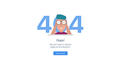 我是个可乐女孩采集到404页面