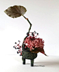 dana hana ikebana on Instagram: “Chrysanthemum, Vine, Begonia”
