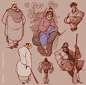 some selected character explorations done today by Dattaraj