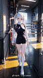 @DEVILJACK-99 【JACK游戏UI】二次元png游戏角色2D3D立绘ai人物 (175)
