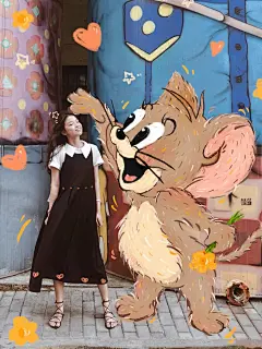 教程_手绘小怪兽版Tom & Jerry猫和老鼠_1_-Heymaria_来自小红书网页版
