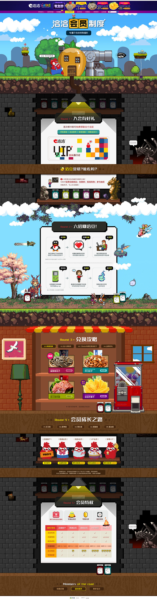 2017会员制度-洽洽食品官方旗舰店-天...