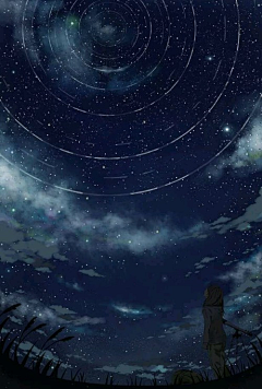 夏夜薇凉采集到星空之夜