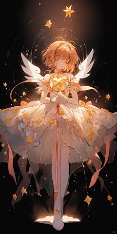 魔卡少女樱|星光闪烁|手机壁纸 - 小红书