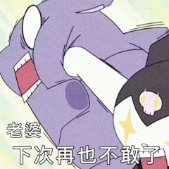 老婆 下次再也不敢了 巴库老婆奴表情包