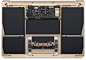 MacBook : The incredibly thin and light MacBook features sixth-generation processors, improved graphics performance, and up to 10 hours of battery life.