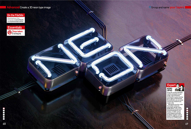 Neon Type : Tutorial...