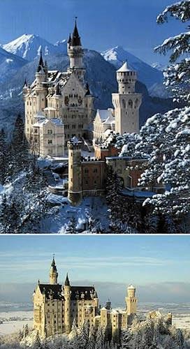 新天鹅堡：经典童话城堡