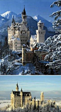 新天鹅堡：经典童话城堡