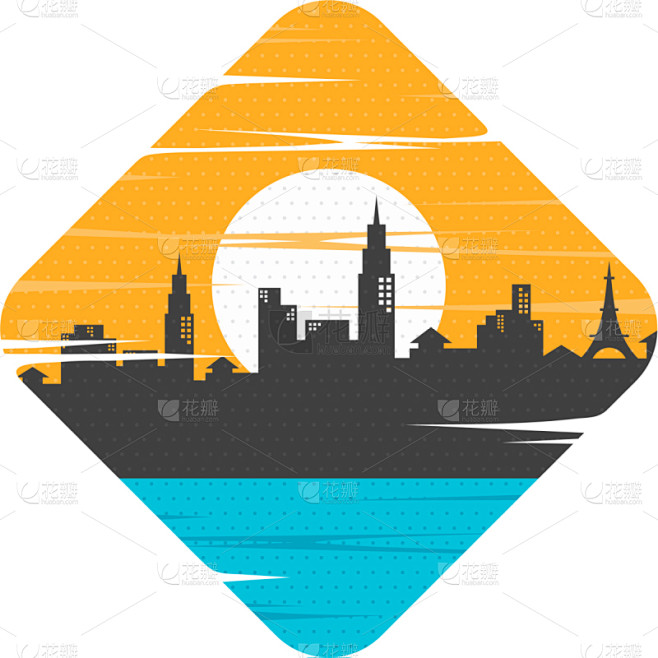 标志,都市风景,图标,矢量,城镇,摩天大楼,图像,建筑,城市,建造