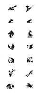 #设计秀# 【上百个动物Logo的创意设计表现】如何运用富有创意的图形来表现动物形态？来看看这些案例。 ​​​​