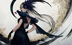 背影也能表达心情。女性的背影特辑 : 不同于男性能看见脊柱的粗犷后背，女性的背部线条非常温和、美丽呢。日语中有句话叫作“用背影倾诉”，从背影的姿势中可以看出一个人的性格和当时的心情。当直面某些事物时后背会挺直，当心情失落时后背会弓起来，后背的表情非常丰富呢。
今天，就为大家送上描绘了“女性背影”的插画作品特辑。快来看看吧。