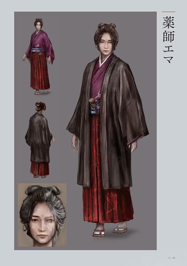 @图维画社 | 《只狼》官方美术设定画册原画