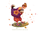 cartoon Character children illustration dog ILLUSTRATION (7)