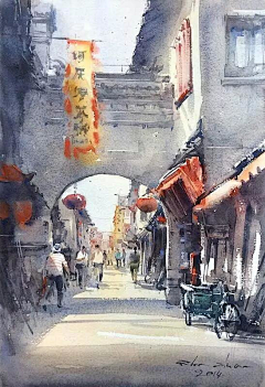 无有画中书采集到水