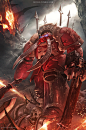 Khorne Terminator, Chun Lo : for Games Workshop's Warhammer 40K