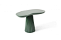 Furniture, side table Mira N1 - Maison Dada : Discover our side table Mira N1 : L85*D49*H53cm. Base and top in glossy Forest Green paint finish. Maison Dada.