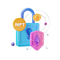 20款NFT 3D图标合集素材下载 Nepty - NFT 3D Illustration .blender .C4D
