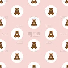 婴儿,泰迪熊,可爱的,小的,性格,柔和,欢乐,图像,矢量