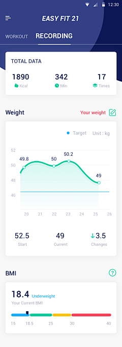 豆馅88采集到APP-界面-数据化