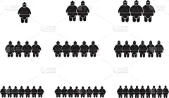 人,相扑,计算机图标,设计师,男人,巨大的,力量,能力,运动,摔跤