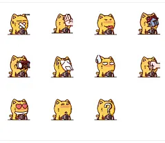 QQ皮揣子猫表情包 皮揣子猫QQ表情包下载 QQ表情大全 QQ表情
